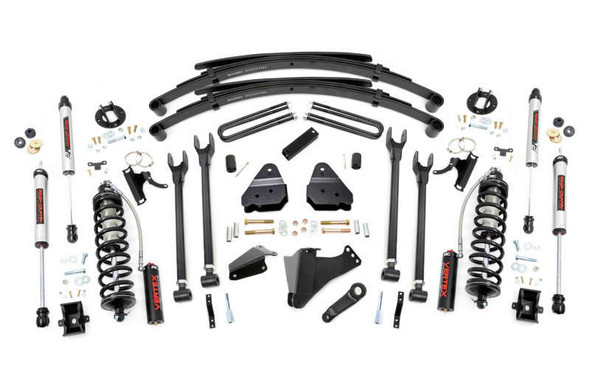 Rough Country 6 Inch Lift Kit | Gas | 4 Link | RR Spring | C/O V2 | 05-07 Ford F-250/350 Super Duty 58358