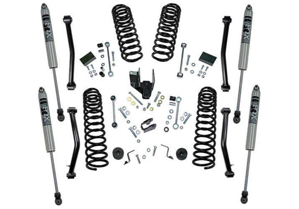 Superlift Dual Rate Coil 4" Lift Kit w/Fox Shocks (18-25 Jeep Wrangler JL Unlimited | 4 Door) K184F Superlift Dual Rate Coil 4" Lift Kit w/Fox Shocks (18-25 Jeep Wrangler JL Unlimited | 4 Door) K184F