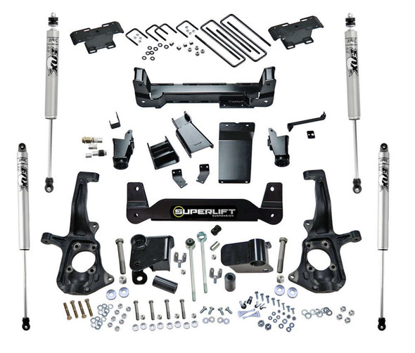 SUPERLIFT 6" Lift Kit w/ FOX Shocks - 11-18 (19 Leg/Lim) Silverado/Sierra 2500HD/3500HD K150F SUPERLIFT 6" Lift Kit w/ FOX Shocks - 11-18 (19 Leg/Lim) Silverado/Sierra 2500HD/3500HD K150F