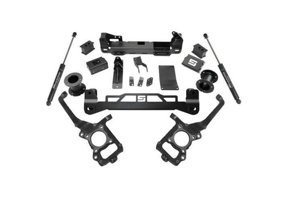 SUPERLIFT 6" Lift Kit w/Superlift Shadow Series Rear Shocks | 21-23 F-150 4WD K130