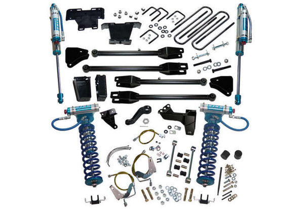 SUPERLIFT 6" Lift Kit - 08-10 F-250/F-350 4WD - Diesel - w/ 4-Link Conversion & King Coilovers/Shocks K234KG
