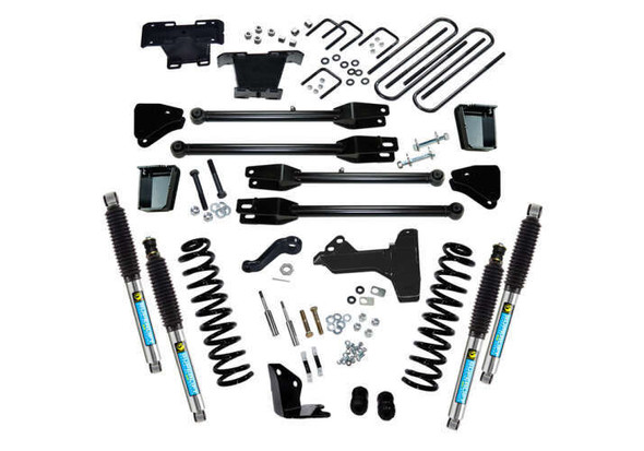 SUPERLIFT 6" Lift Kit - 05-07 F-250/F-350 4WD - Diesel - w/ 4-Link Conversion & Bilstein Shocks K231B