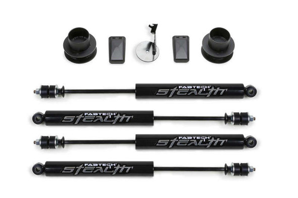 Fabtech 2.5" Coil Spacer Lift Kit w/ Stealth Shocks | 19-22 Ram 2500 4WD K3191M Fabtech 2.5" Coil Spacer Lift Kit w/ Stealth Shocks | 19-22 Ram 2500 4WD K3191M