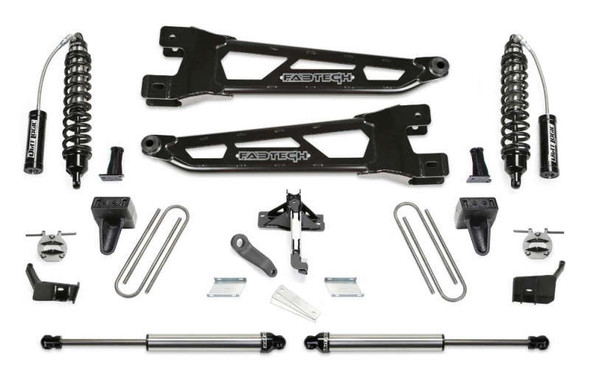 Fabtech 6" Radius Arm Lift Kit | Front Dirt Logic 2.5 Resi Coilovers & Rear Dirt Logic 2.25 Shocks (23-24 Ford F-250/F-350 Super Duty | Diesel | 4WD) K2415DL Fabtech 6" Radius Arm Lift Kit | Front Dirt Logic 2.5 Resi Coilovers & Rear Dirt Logic 2.25 Shocks (23-24 Ford F-250/F-350 Super Duty | Diesel | 4WD) K2415DL