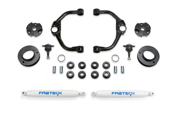 Fabtech 3" Joint UCA Lift Kit W/ Rear Performance Shocks | 19-23 Ram 1500 4WD K3168 Fabtech 3" Joint UCA Lift Kit W/ Rear Performance Shocks | 19-23 Ram 1500 4WD K3168