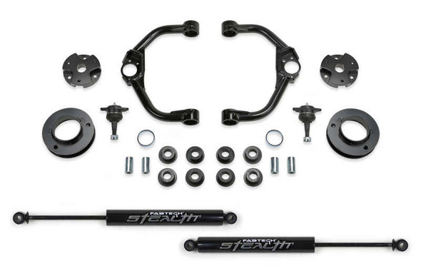 Fabtech 3" Ball Joint UCA Lift Kit W/ Rear Stealth Shocks | 19-23 Ram 1500 2WD/4WD K3167M Fabtech 3" Ball Joint UCA Lift Kit W/ Rear Stealth Shocks | 19-23 Ram 1500 2WD/4WD K3167M