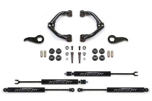 Fabtech 3.5" Uniball UCA Lift Kit W/ Stealth Shocks | 20-23 Chevrolet Silverado/GMC Sierra 2500HD K1155M Fabtech 3.5" Uniball UCA Lift Kit W/ Stealth Shocks | 20-23 Chevrolet Silverado/GMC Sierra 2500HD K1155M