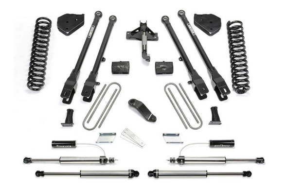 Fabtech 4" 4 Link System W/ Front Dirt Logic 2.25 Resi Shocks & Rear Dirt Logic Shocks | 17-21 F-250/F-350 4WD K2292DL Fabtech 4" 4 Link System W/ Front Dirt Logic 2.25 Resi Shocks & Rear Dirt Logic Shocks | 17-21 F-250/F-350 4WD K2292DL