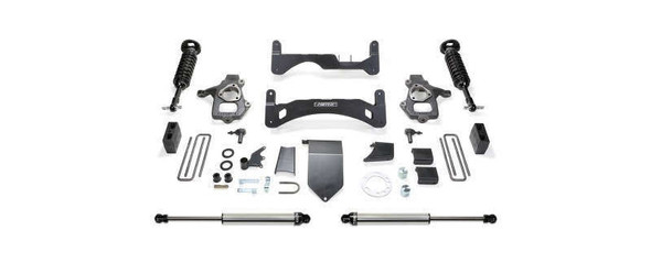 Fabtech 6" Performance System Gen II w/ Front Dirt Logic SS 2.5 Non Resi Coilovers & Rear Dirt Logic SS Shocks | For OEM Forged Steel UCA | 14-18 Chevrolet/GMC 1500 K1083DL Fabtech 6" Performance System Gen II w/ Front Dirt Logic SS 2.5 Non Resi Coilovers & Rear Dirt Logic SS Shocks | For OEM Forged Steel UCA | 14-18 Chevrolet/GMC 1500 K1083DL