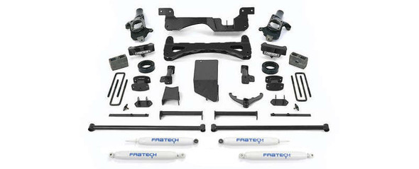 Fabtech 6" Performance System w/ Performance Shocks | 01-10 Chevrolet/GMC 2500HD/ 07-10 3500HD K1014 Fabtech 6" Performance System w/ Performance Shocks | 01-10 Chevrolet/GMC 2500HD/ 07-10 3500HD K1014