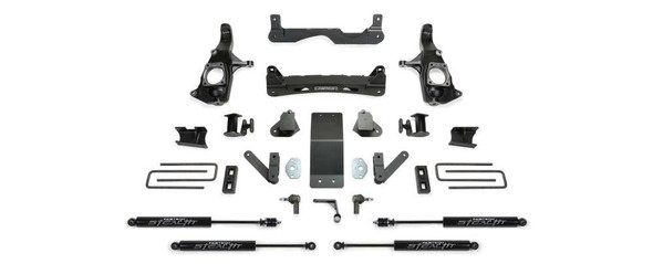 Fabtech 4" Crossmember System w/ Stealth Shocks | 11-19 Chevrolet/GMC 3500HD K1123M Fabtech 4" Crossmember System w/ Stealth Shocks | 11-19 Chevrolet/GMC 3500HD K1123M