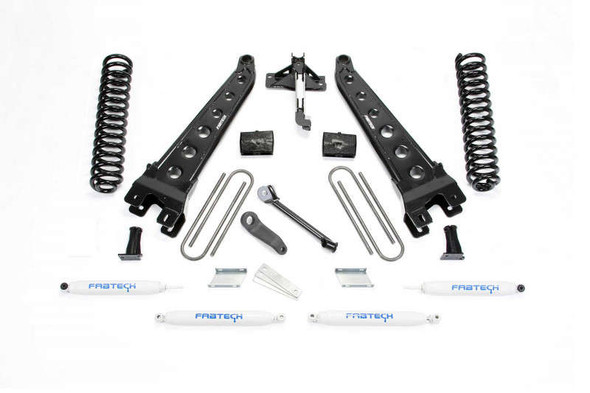 Fabtech 4" Radius Arm System W/ Performance Shocks | 17-22 Ford F-250/F-350 4WD (Diesel) K2215