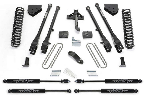 Fabtech 6" 4 Link System w/ Stealth Shocks | 08-16 Ford F-350 4WD K2132M