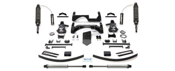 Fabtech 6" Performance System w/ Front Dirt Logic SS 2.5 Coilover Resi & Rear Dirt Logic SS Shocks | 07-13 Chevrolet/GMC 1500 4WD K1115DL Fabtech 6" Performance System w/ Front Dirt Logic SS 2.5 Coilover Resi & Rear Dirt Logic SS Shocks | 07-13 Chevrolet/GMC 1500 4WD K1115DL