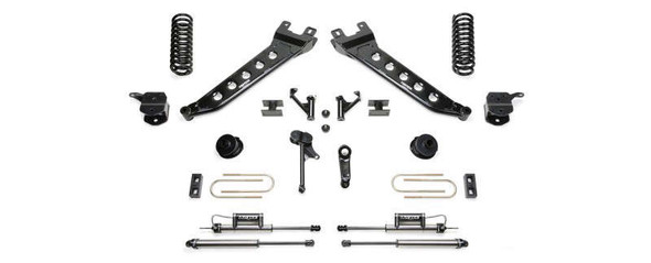 Fabtech 7" Radius Arm System w/ Coil Springs & Front Dirt Logic 2.25 Resi Shocks & Rear Dirt Logic Shocks | 13-18 Ram 3500 4WD K3147DL Fabtech 7" Radius Arm System w/ Coil Springs & Front Dirt Logic 2.25 Resi Shocks & Rear Dirt Logic Shocks | 13-18 Ram 3500 4WD K3147DL
