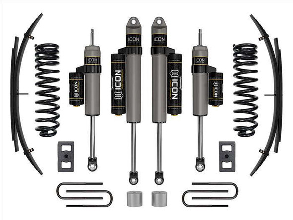 Icon 2.5" Stage 2 Suspension System w/ Expansion Pack (2023 Ford F-250/F-350 Super Duty | Gas | 4WD) K62592L