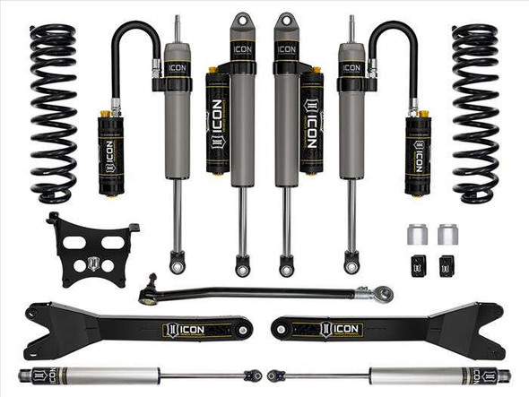 Icon 2.5" Stage 5 Suspension System w/ Radius Arms (2023 Ford F-250/F-350 Super Duty | 4WD | Diesel) K62565R