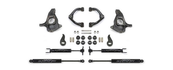 Fabtech 3.5" Ultimate System w/ Uniball UCA & Stealth Shocks | 11-19 Chevrolet/GMC 2500HD & 3500HD K1064M Fabtech 3.5" Ultimate System w/ Uniball UCA & Stealth Shocks | 11-19 Chevrolet/GMC 2500HD & 3500HD K1064M