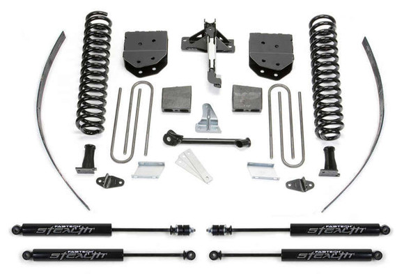 Fabtech 8" Basic System w/ Stealth Shocks | 08-16 Ford F-250 4WD w/o Factory Overload K2121M