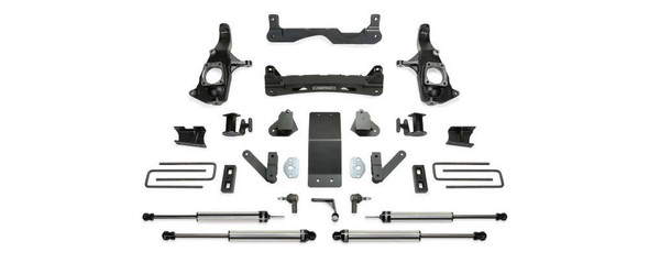 Fabtech 4" Crossmember System w/ Dirt Logic 2.25 Shocks | 11-19 Chevrolet/GMC 3500HD K1123DL