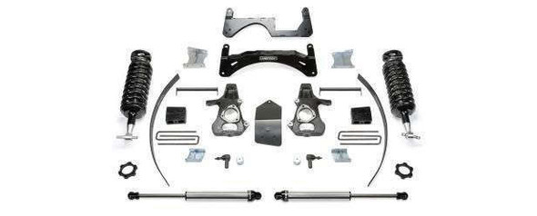 Fabtech 6" Performance System w/ Front Dirt Logic SS 4.0 Coilovers & Rear Dirt Logic SS Shocks | For OEM Aluminum/Stamped Steel UCA | 14-18 Chevrolet/GMC 1500 K1073DL Fabtech 6" Performance System w/ Front Dirt Logic SS 4.0 Coilovers & Rear Dirt Logic SS Shocks | For OEM Aluminum/Stamped Steel UCA | 14-18 Chevrolet/GMC 1500 K1073DL