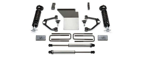 Fabtech 3" Budget System w/ Ball Joint UCA & Dirt Logic SS Shocks | For OEM Aluminum/Stamped Steel UCA | 14-18 Chevrolet/GMC 1500 K1070DL Fabtech 3" Budget System w/ Ball Joint UCA & Dirt Logic SS Shocks | For OEM Aluminum/Stamped Steel UCA | 14-18 Chevrolet/GMC 1500 K1070DL