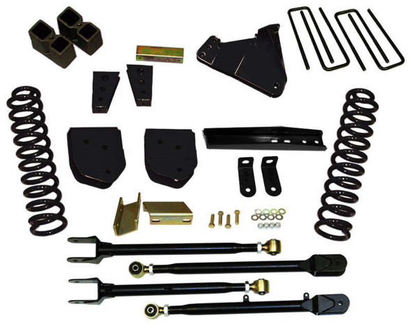 Skyjacker 4" Suspension Lift Kit w/ Hydro Shocks (11-16 Ford F-250 Super Duty/2011 F-350 Super Duty | Flex) F114024K-H
