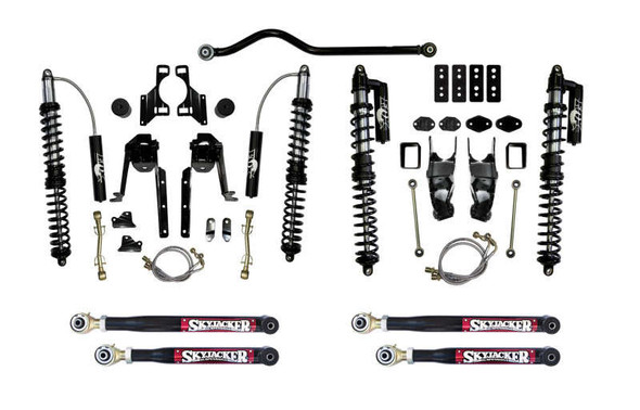 Skyjacker 6" Short Arm LeDuc Coil-Over Lift Kit (07-18 Jeep Wrangler JK | 4WD | 2/4 Door) JK60SLSK-SX
