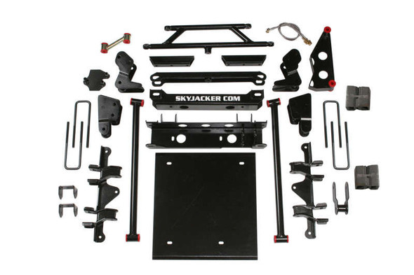 Skyjacker 4.5-6" Suspension Lift w/ Black MAX Shocks (88-92 Chevrolet K1500/1992 Blazer/GMC Jimmy) C4626K-B