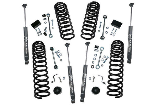Superlift 2.5" Dual Rate Coil Lift Kit w/Shadow Series Shocks (18-25 Jeep Wrangler JL Unlimited | 4 Door) K190 Superlift 2.5" Dual Rate Coil Lift Kit w/Shadow Series Shocks (18-25 Jeep Wrangler JL Unlimited | 4 Door) K190