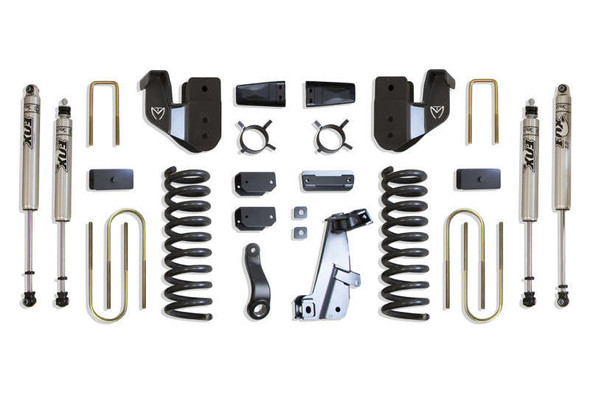 MaxTrac 8" Lift Kit w/Radius Arm Brackets & Fox Shocks (13-18 Ram 3500/3500 Dually | 4WD | Diesel) K947385F