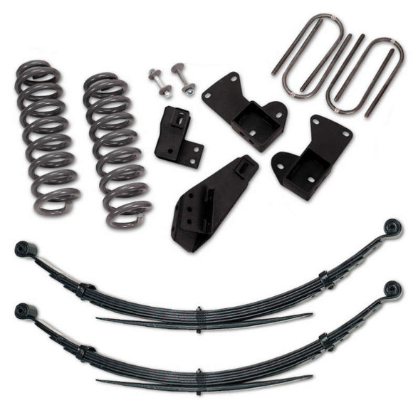 Tuff Country 2.5" Lift Kit w/Rear Leaf Springs (81-96 Ford F-150/Bronco | 4WD) 22812K
