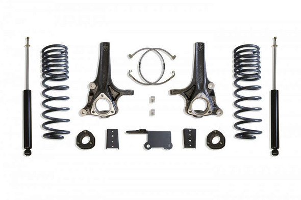 MaxTrac 7" Front/4" Rear Max Pro Lift Kit w/ MaxTrac Shocks (19-24 Ram 1500 RWD | 6 Lug) K882774