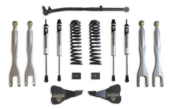 MaxTrac 2.5" Lift Kit With 4-Links/Vulcan Shocks (17-22 Ford F-250/F-350 Super Duty SRW/Dually | 4WD | Diesel) K943325VL