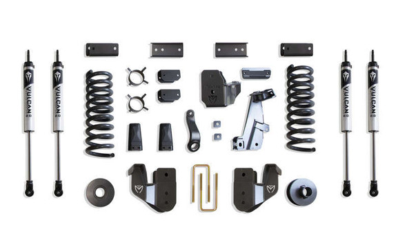 MaxTrac 4" Lift Kit With Vulcan Shocks (14-18 Ram 2500 | 4WD | Diesel) K947241V