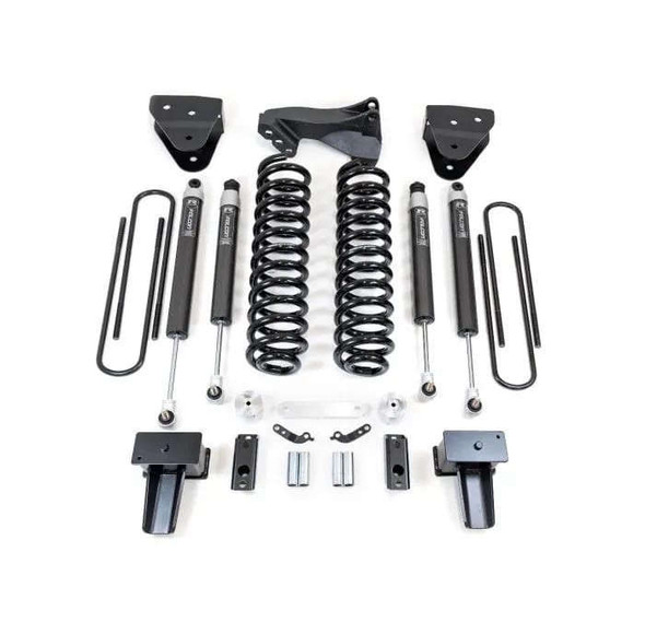 ReadyLIFT 4" Coil Spring Lift Kit with Falcon 1.1 Monotube Shocks | 17-22 Ford F-250/F-350 Super Duty Diesel 4WD 49-27420