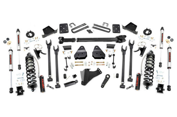Rough Country 6 Inch Lift Kit | Diesel | 4-Link | D/S | C/O V2 | 17-22 Ford F-250/350 Super Duty 56058