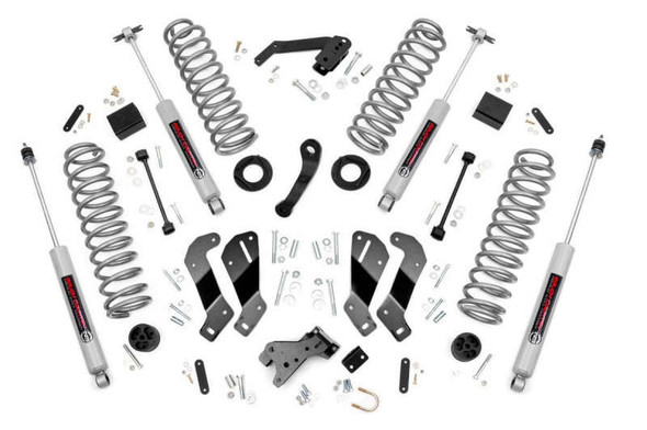 Rough Country 3.5" Lift Kit | N3 Shocks (07-18 Jeep Wrangler JK | 4WD | 2 Door) 69330 Rough Country 3.5" Lift Kit | N3 Shocks (07-18 Jeep Wrangler JK | 4WD | 2 Door) 69330