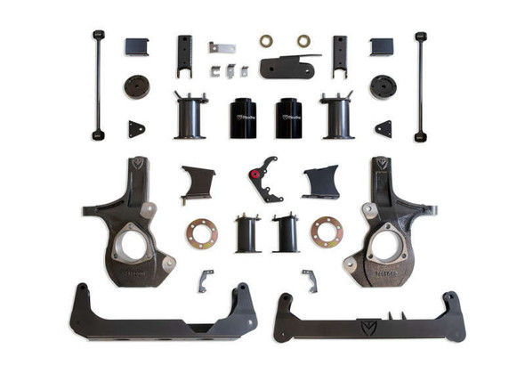 MaxTrac 7" Front/5" Rear Lift Kit (15-20 Chevy Tahoe/Suburban/GMC Yukon/Yukon XL | 4WD) K941675