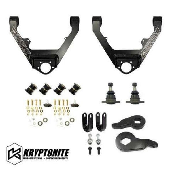 Kryptonite Stage 3 Leveling Kit w/ 1/2 Ton 6 Lug Bilstein Shocks KR99STAGE3BIL
