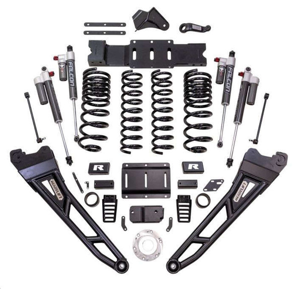 ReadyLIFT 6'' Max3.3 Suspension System W/ Falcon 3.3 Shocks & Radius Arms (19-24 Ram 2500 | Diesel) 43-19642