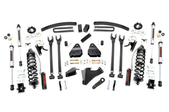 Rough Country 6 Inch Lift Kit | Diesel | 4 Link | OVLDS | C/O V2 | 05-07 Ford F-250/350 Super Duty 58058