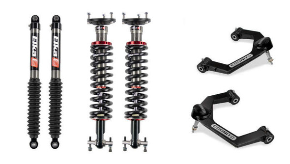 Cognito 1-Inch Performance Leveling Kit | Elka 2 IFP Shocks (19-25 Chevy Silverado 1500 Trail Boss/GMC Sierra 1500 AT4 | 4WD) 210-P1140