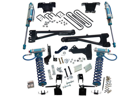 SUPERLIFT 6" King Edition Radius Arm Lift Kit w/King Frt Coilovers/King Res Rr Shocks | 17-22 F-250/F-350 Super Duty 4WD K169KG