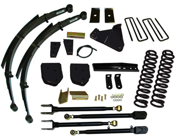 Skyjacker 6" Suspension Lift w/ M95 Performance Shocks (11-16 Ford F-250 Super Duty/2011 F-350 Super Duty | Diesel) F116524KS-M