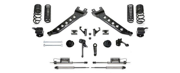 Fabtech 7" Radius Arm System w/ Coil Springs & Front Dirt Logic 2.25 Resi Shocks & Rear Dirt Logic Shocks | 14-18 Ram 2500 4WD K3156DL Fabtech 7" Radius Arm System w/ Coil Springs & Front Dirt Logic 2.25 Resi Shocks & Rear Dirt Logic Shocks | 14-18 Ram 2500 4WD K3156DL