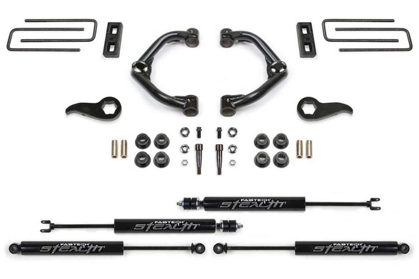Fabtech 3.5" Uniball UCA Lift Kit W/ Stealth Shocks | 20-23 Chevrolet Silverado/GMC Sierra 3500HD 4WD K1181M Fabtech 3.5" Uniball UCA Lift Kit W/ Stealth Shocks | 20-23 Chevrolet Silverado/GMC Sierra 3500HD 4WD K1181M