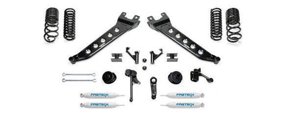 Fabtech 5" Radius Arm System w/ Coil Springs & Performance Shocks | 14-18 Ram 2500 4WD K3140 Fabtech 5" Radius Arm System w/ Coil Springs & Performance Shocks | 14-18 Ram 2500 4WD K3140