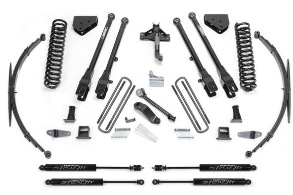 Fabtech 8" 4 Link System w/ Stealth Shocks | 08-16 Ford F-250/F-350 4WD K2129M