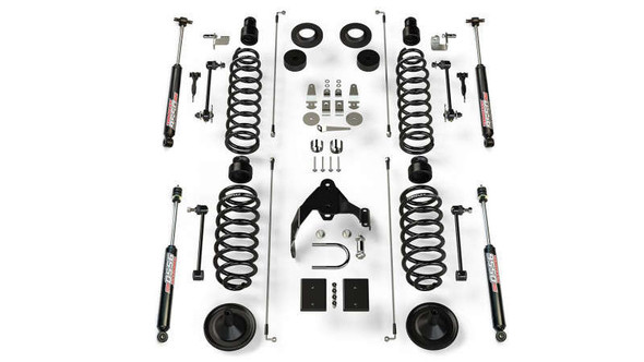 TeraFlex 4" Coil Spring Base Lift Kit & 9550 VSS Twin-Tube (Jeep Wrangler JK | 4 Door) 1251401